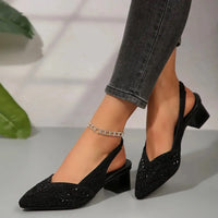 Ellor Aurea Heel Sandal – Crystal