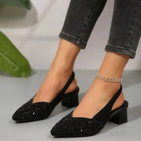 Ellor Aurea Heel Sandal – Crystal