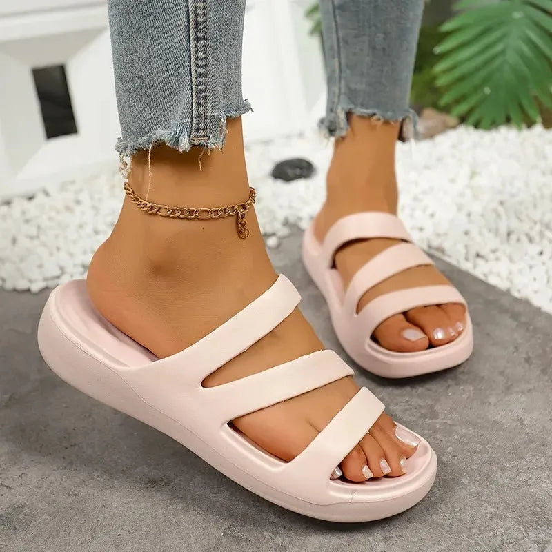 Ellor Comfort Platform Sandal