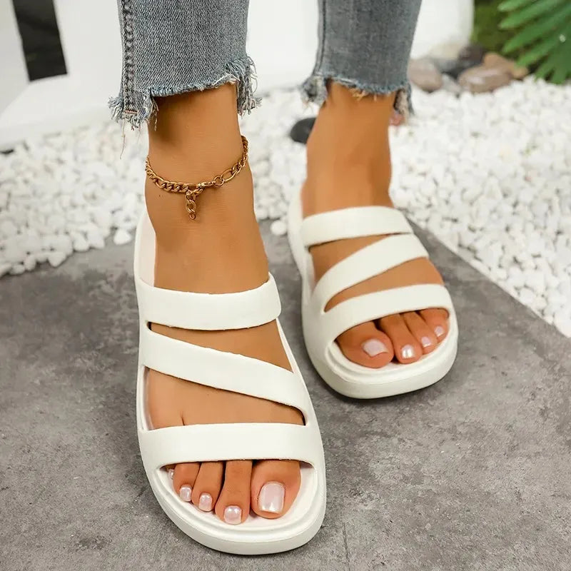 Ellor Comfort Platform Sandal