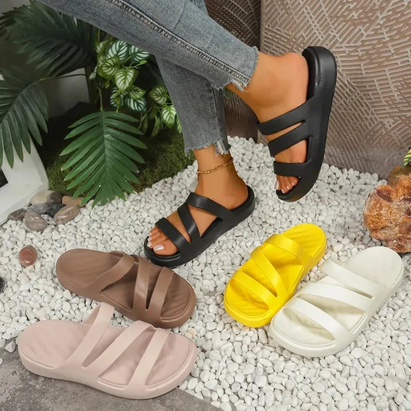 Ellor Comfort Platform Sandal