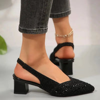 Ellor Aurea Heel Sandal – Crystal