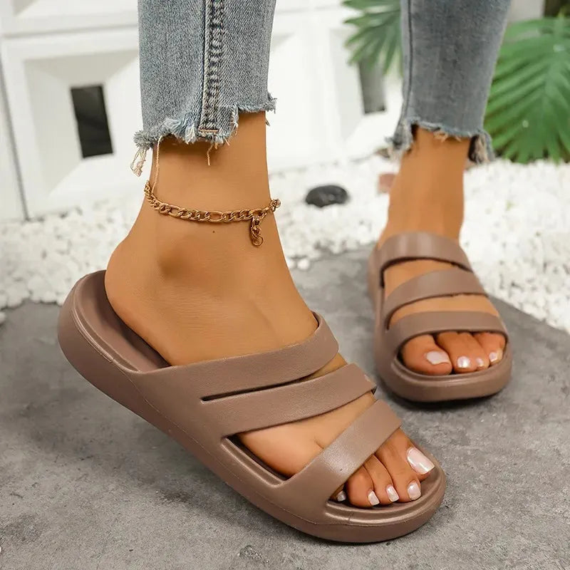 Ellor Comfort Platform Sandal