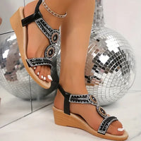 Ellor Pearl Wedge Sandal
