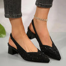 Ellor Aurea Heel Sandal – Crystal