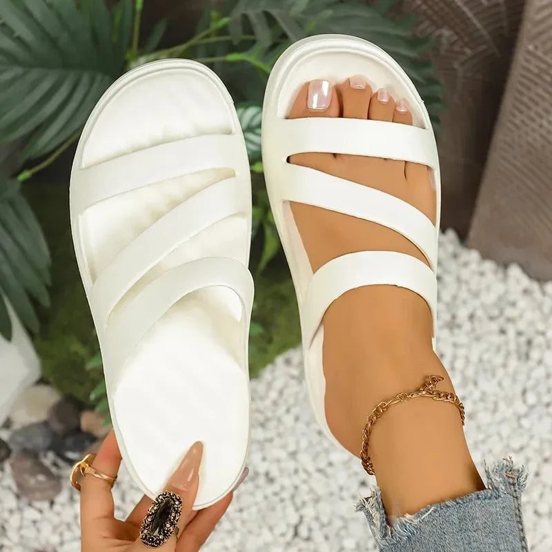 Ellor Comfort Platform Sandal