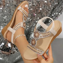Ellor Pearl Wedge Sandal