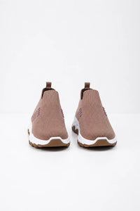 Ultra-Light Slip-On Sneakers — Brown