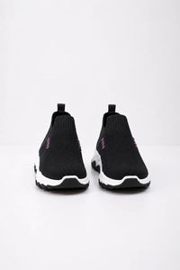 Ultra-Light Slip-On Sneakers — Black