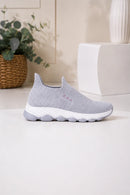 Ultra-Light Slip-On Sneakers — Grey