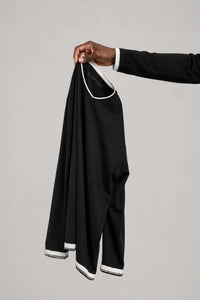Ellor Cotton Long-Sleeve Shirt - Black