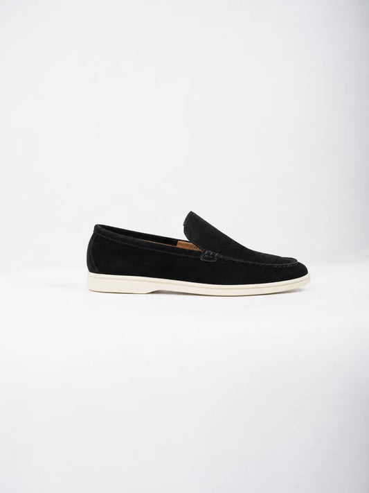 Mocassins en suède Ellor – Noir