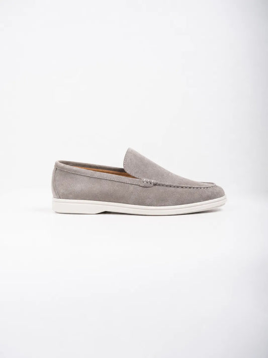 Mocassins en suède Ellor – Gris