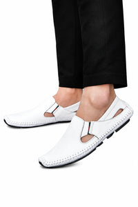 Ellor Amalfi Sandals – White