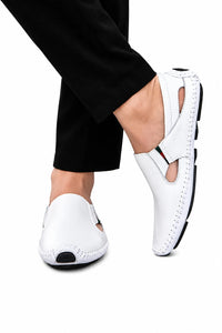 Ellor Amalfi Sandals – White