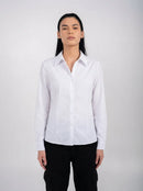 Ellor Classic Button Shirt – White
