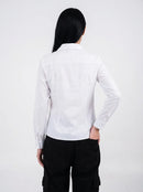 Ellor Classic Button Shirt – White