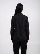 Ellor Classic Button Shirt - Black